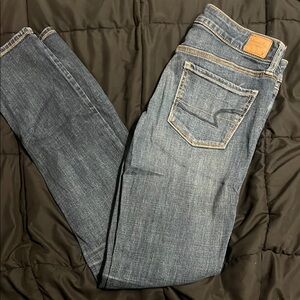 American Eagle Outfitters Blue Straight Leg Jeans